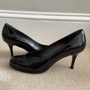 Stuart Weitzman patent leather pumps